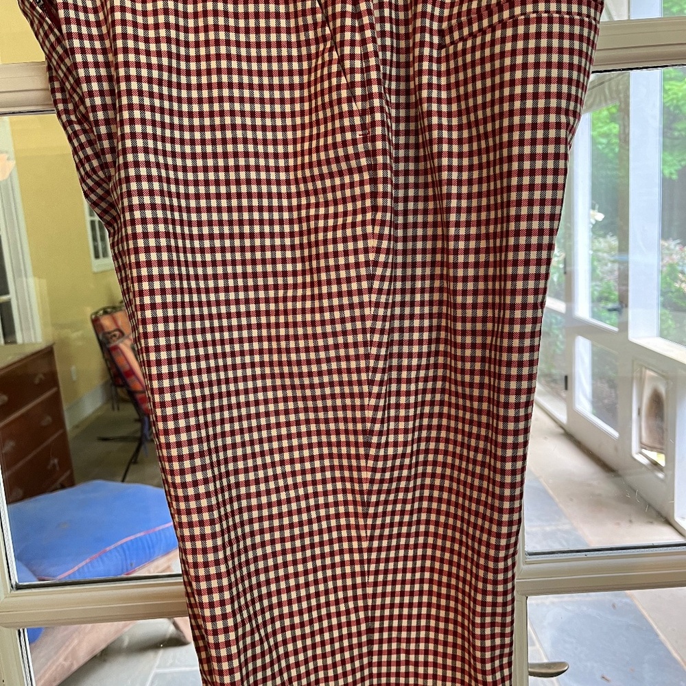 Derek Lam 10 Crosby checked pants